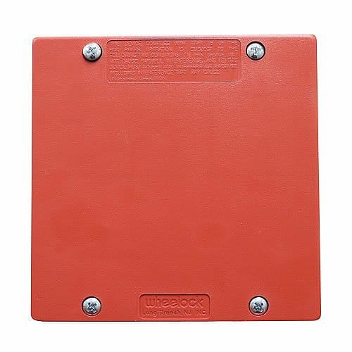 Eaton DSM-12/24-R Wall Mounted 12/24V Wheelock DSM Sync Module, Red