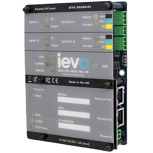 IEVO Board R4 electronic component on a white background