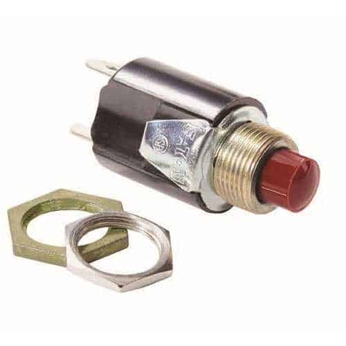 Alarm Controls K-13 Momentary Action Push Button Switch, Red
