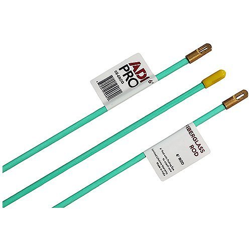 ADI PRO 0E-6ROD Fiberglass Rod 6' x 3/16", Green