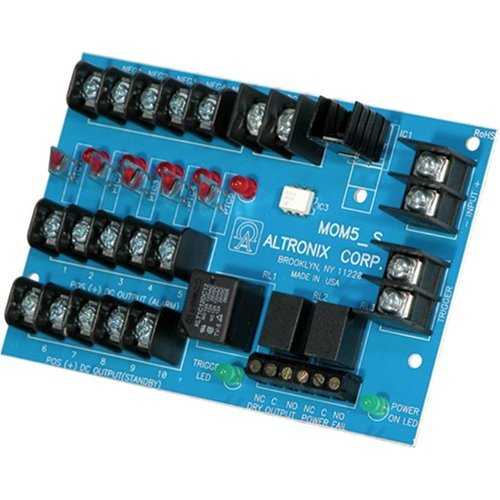 Altronix MOM5 Multi-Output Distribution Module