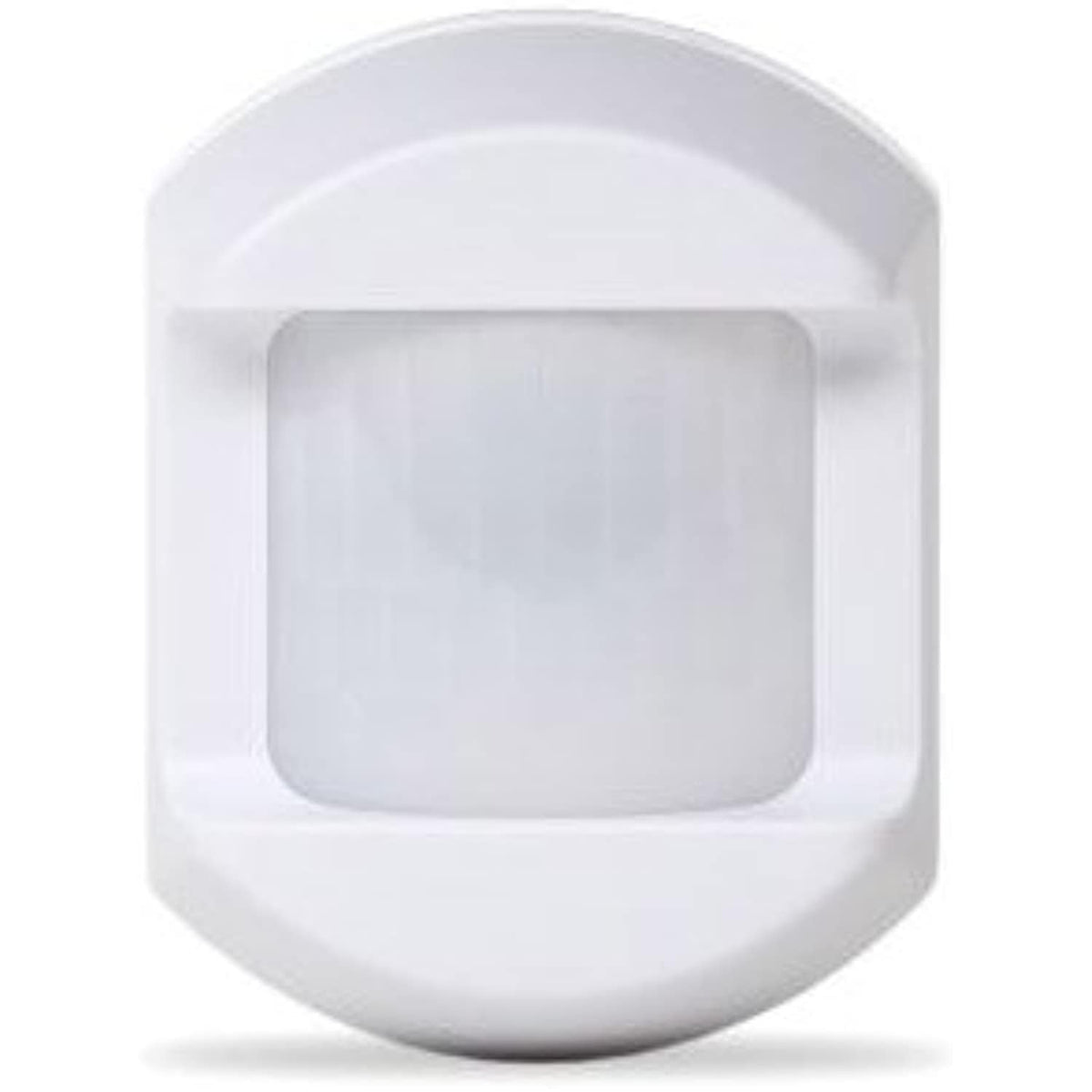 White motion sensor on a white background