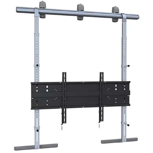 Chief Ob1u Wall Mount For Interactive Display - Silver