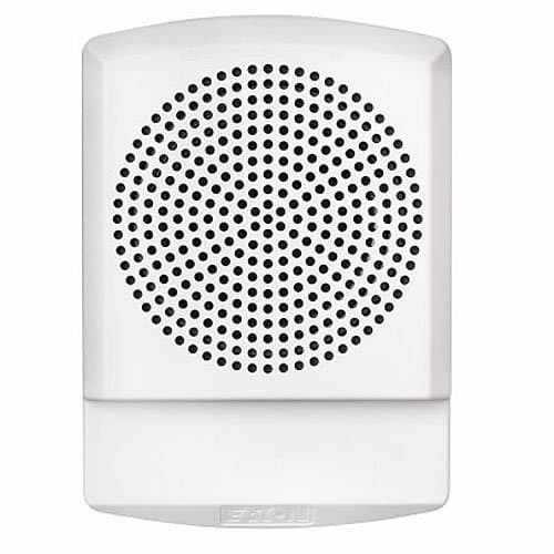 Eaton ELFHNW Wheelock Eluxa Low Frequency Horn, Wall, FIRE Lettering, 24V, White