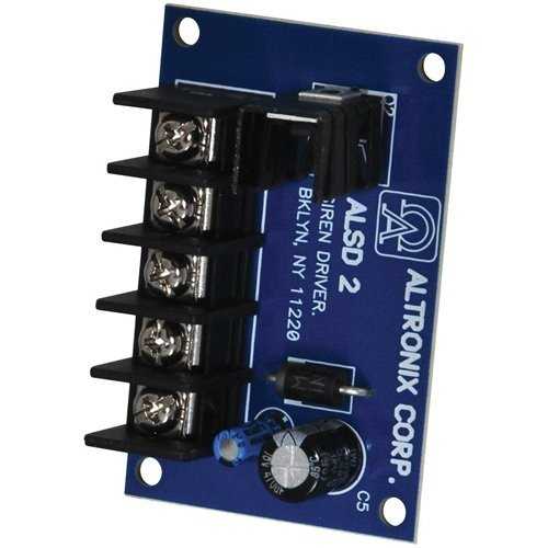 Altronix ALSD2 Dual-Channel Siren Driver