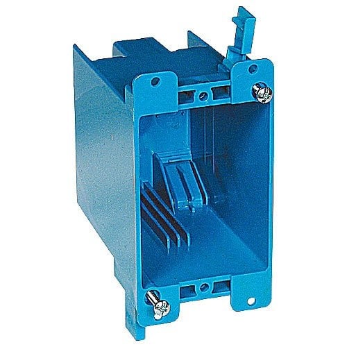 ABB B120R Carlon Single Gang Old Work Mounting Box