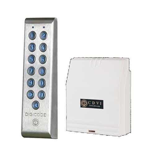 CDVI PROFIL 100 EC Stand-Alone Keypad with Remote Controller image 0