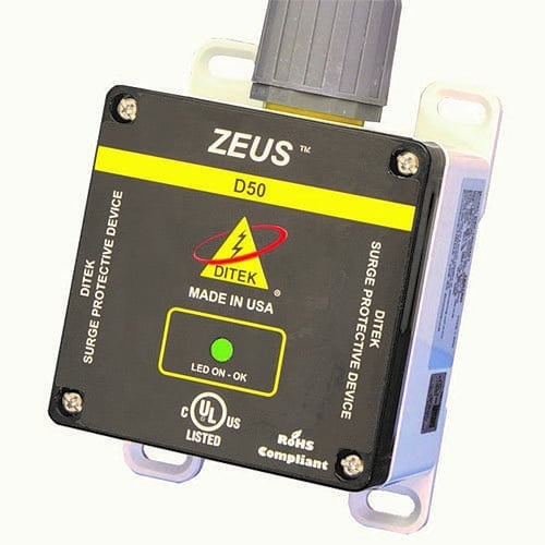 DITEK D50-120/2083Y Industrial Surge Protective Device - 50kA/Phase, for electrical panels rated at 200A or less