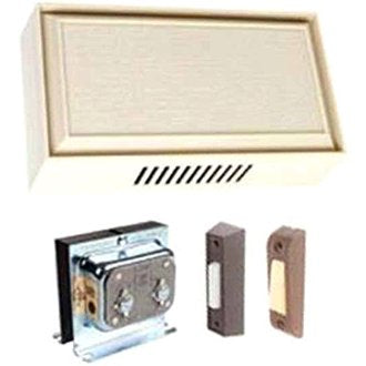 Kidde C212-W C200 Series Chime Kit, white, comes with 16V transformer and non-illuminated push buttons, 10 VA per lamp, 16AC, 0.625A