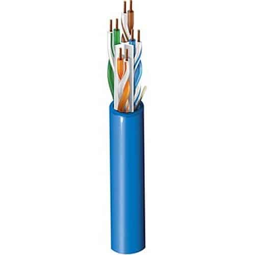 Belden M58283B Mohawk M58283B CAT6 LAN Plenum Cable, 1000' (304.9m) Box, Yellow