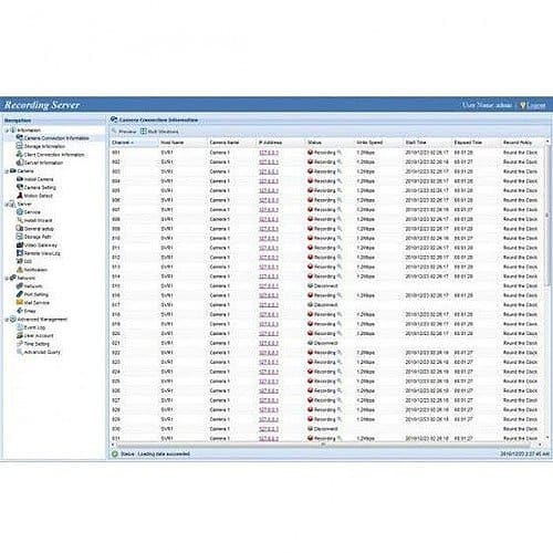 GeoVision Recording Server 3rd Party IP Camera, 64-Channel License