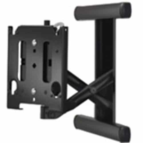 Chief MIWRFVB MIW Series Medium Low-Profile In-Wall Swing Arm Mount, Black