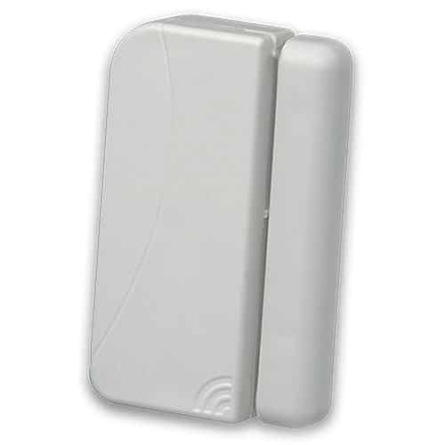 White magnetic sensors on a white background