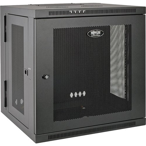 Tripp Lite SRW12USDP SmartRack UPS-Depth Wall Mount Small Rack Enclosure with Hinged Back, 24.5" (62cm), 200lb (90.7kg), 12U