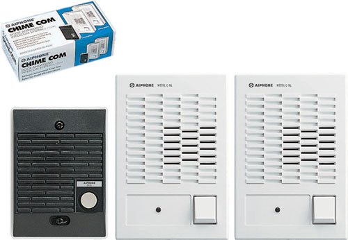 Aiphone C-123LW Dual Master ChimeCom Set, Door, Masters, DAK-2S