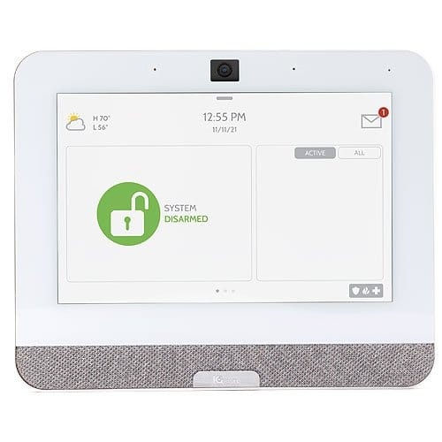 IQ IQP4005 AT&T IQ Panel PowerG, 433MHz, 7" All-in-One Touchscreen, White