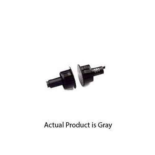 GRI 195-12WG 3/4" Steel Door Recessed Switch Set, Wide Gap, 5W, 175VDC, 0.25 Amp, DPDT, C X 2, Black 10 pack