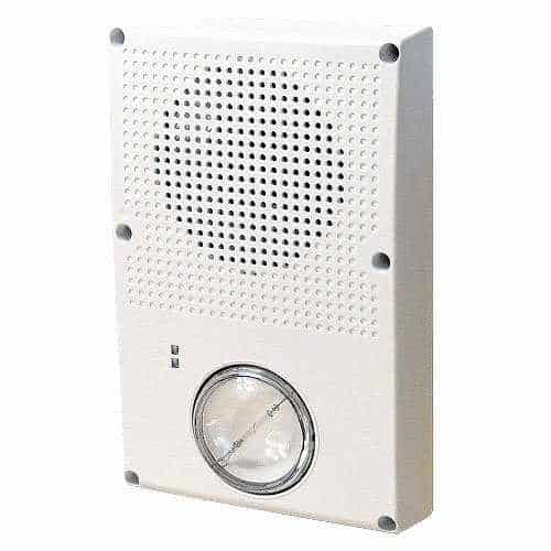 Edwards Signaling WG4WN-HVMC Genesis Series 24VDC Horn Strobe, No Marking, Selectable Candela, White