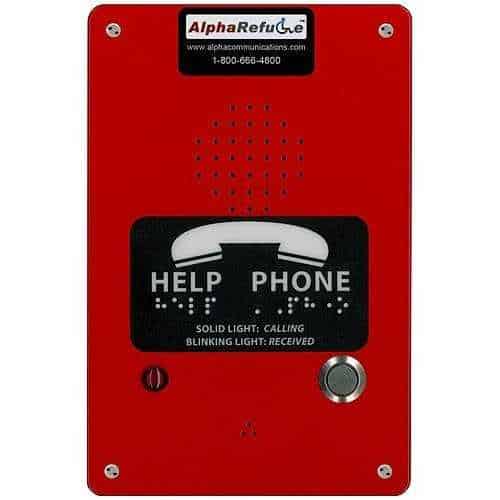 Alpha RCB2100RR Refuge Call Box for AlphaRefuge
