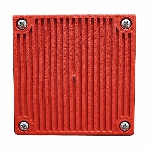 Eaton MT4-115-R MT4 Multitone Horn, Surface or Flush, Wall/Ceiling, 115V AC, Red