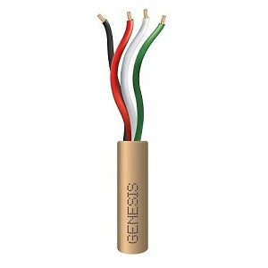 Genesis 21045813 Speed Bag 22/4 Stranded Riser Cable, 500', Beige