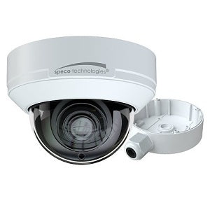 Speco O8D9M 8MP IP Dome Camera, 2.8-12mm Lens, White