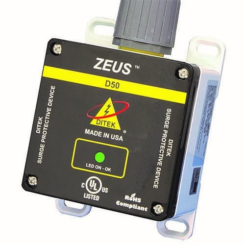 DITEK D50-120/2401 Industrial Surge Protective Device - 50kA/Phase, for electrical panels rated at 200A or less