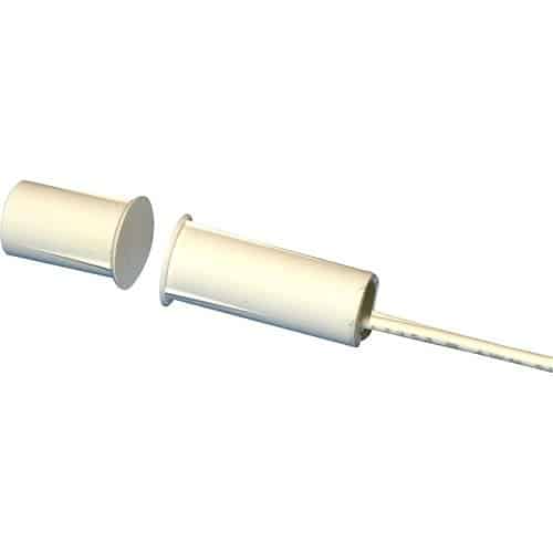 GRI2020-12WG 3/8" Press Fit Switch Set, 1" Wide Gap, 10W, 200VDC, 0.40A, Closed, N/O, A, White 10 pack