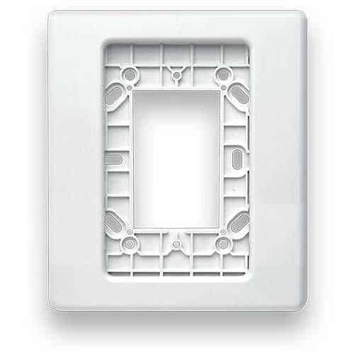 Edwards Signaling EG1TW Genesis EG1 Compact Wall Trim Plate, White
