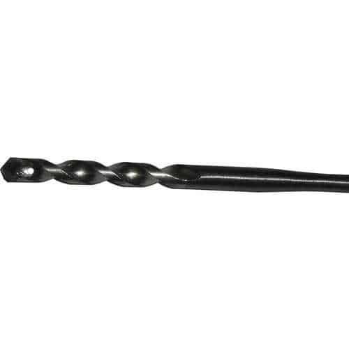 Drill bit on a white background