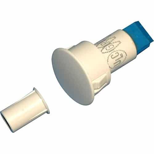 GRI 4473-B 3/4" Switch 3/8" Magnet Recessed Switch Set, 10W, 200VDC, 0.50A, Closed, N/O, A, Brown 10 pack