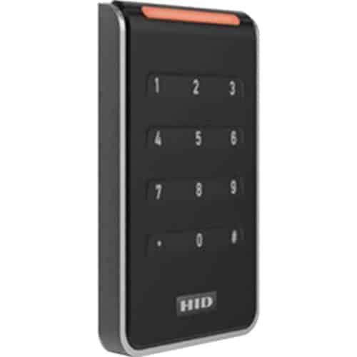 HID 40KTKS-00-000000-HD01 Signo 40 Wall Mount Keypad Reader, Terminal Strip Connection