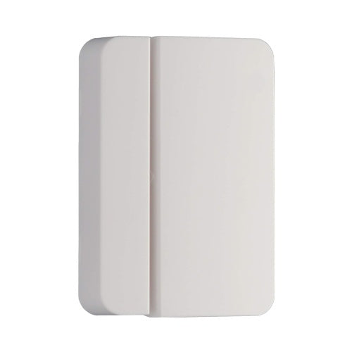 White rectangular object on a white background