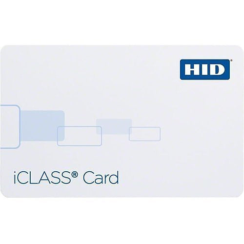 HID 2004HPGGMV iCLASS 200X 32K Printable PVC Smart Card 100PK