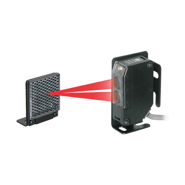 Seco-Larm E-936-S45RRGQ Reflective Photoelectric Beam Sensor - ETL UL325 Compliant