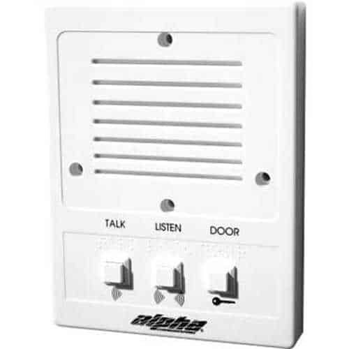 Alpha IS543 Universal Intercom Station for 5-Wire, 4-Wire or 3-Wire Systems