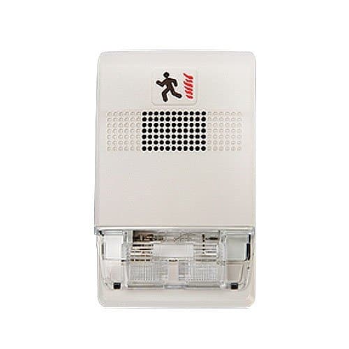 Kidde EG1-CVM Genesis Chime/Strobe, Wall Mount, 15-95 CD, 24VDC, White