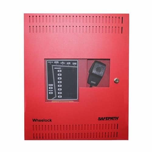 Eaton SAFEPATH SP40S In-Building Mass Notification System, 120 V, 25/70/100V, UL 864/1711, Red