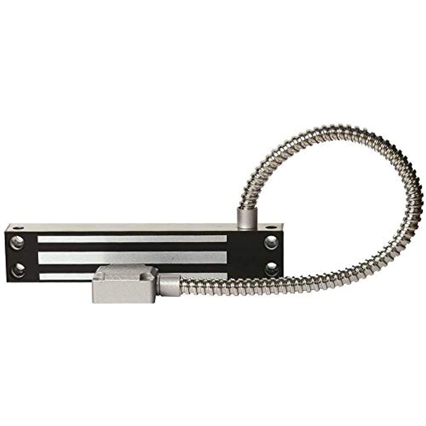 Alarm Controls 600WP Weather Resistant Magnetic Gate Lock, 600 lb, Clear Anodized