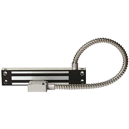 Alarm Controls 600WP Weather Resistant Magnetic Gate Lock, 600 lb, Clear Anodized