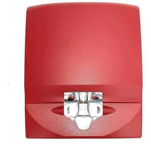 Kidde EG4VRF Genesis EG4 Wall Strobe, 15-110cd, Red, FIRE Marking
