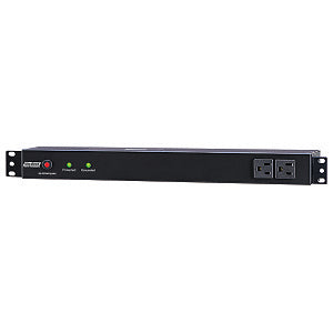 UltraTech 0E-RCKMTSURG 12-Outlet Surge Protector, 12 Grounded Outlets, 3600J