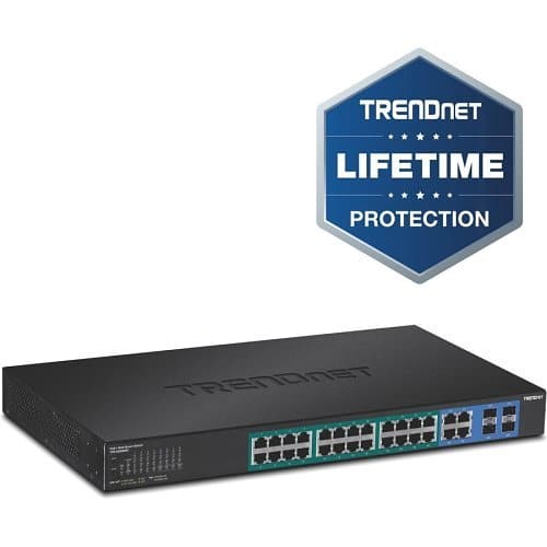 TRENDnet TPE-5028WS 28-Port Web Smart PoE+ Switch