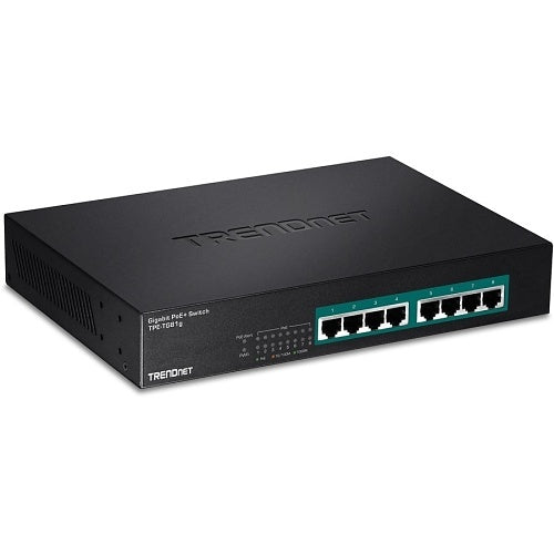 TRENDnet 8-Port Gigabit GREENnet PoE+ Switch