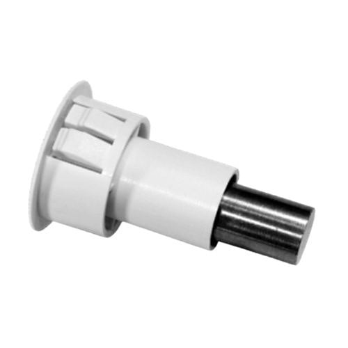GRI M-180WG-W Magnet in Case, 3/4” Diameter, Steel Door, Recessed, White 10 pack