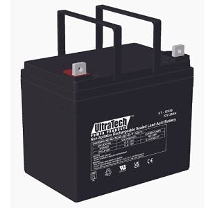 UltraTech IM-12330NB 12V, 33Ah SLA Battery with T5 Terminal