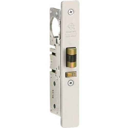 Lock mechanism on a white background