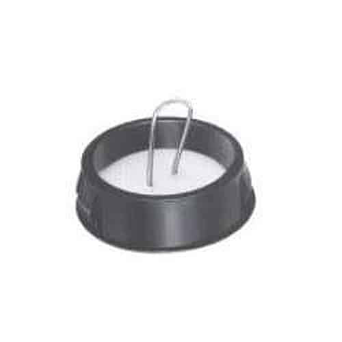 GRI PW-1.0-BL Pre-Wire Plug, 1" Diameter 1-1/16" L, Self Locking, Black