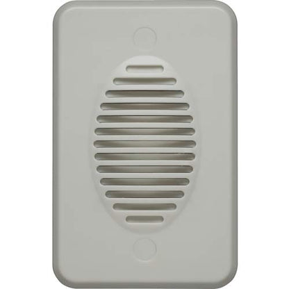 W-Box Technologies 1GANGCHIM Single Gang 3-Tone Chime, 12-24Vdc, White