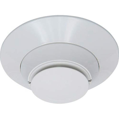 Fire-Lite H365R Addressable Heat Detector, Low-Profile Intelligent Rate-of-Rise Thermal Sensor and LiteSpeed Only, White